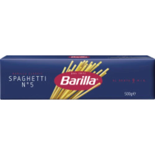 Mittag · Barilla Spaghetti No.5 500g
