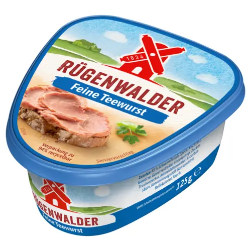 Frühstück · Rügenwalder Teewurst 125g